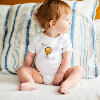 Personalised Best Invention New Baby Gift Babygrow, 2 of 5