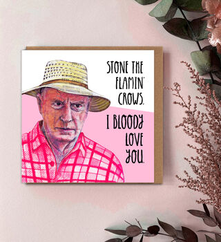Funny Alf Stewart Valentine's Card, Home And Away Fan Art, 2 of 3