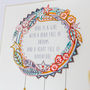 Personalised Name Dream Catcher Print For Children, thumbnail 9 of 11