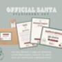 Personalised Santa Christmas Letter And Nice List Set, thumbnail 4 of 8