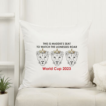 Womens World Cup Cushion, 2 of 7