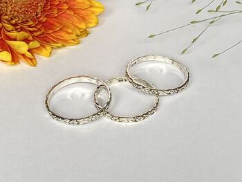 Elegant Solid Silver Rings, 2 of 5