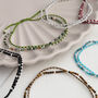 Sterling Silver Double Gemstone Friendship Bracelet, thumbnail 1 of 11