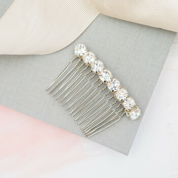 Diamante Bridal Comb, 2 of 4