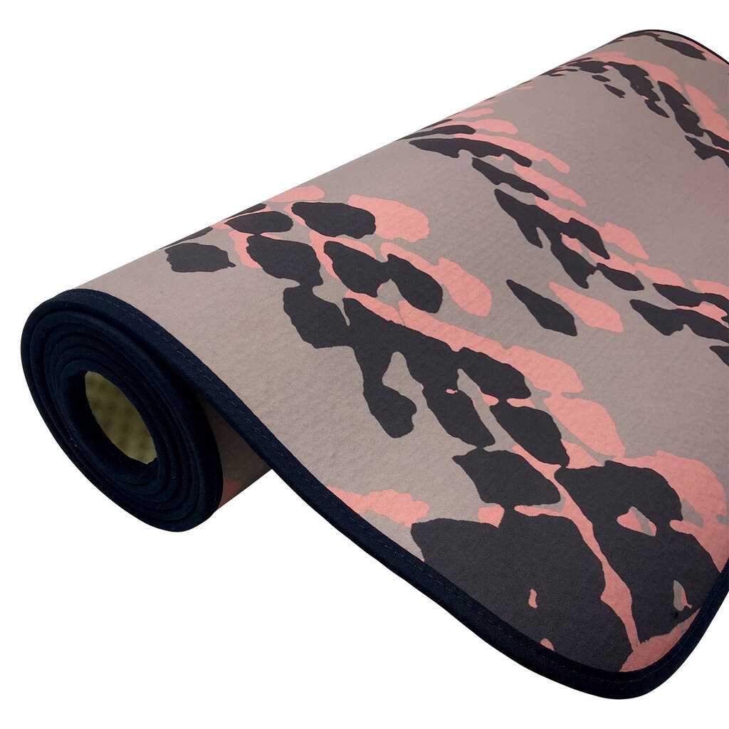 Patterned Yoga Mat By Rebecca J Mills Designs