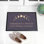 Personalised Celestial Moon Phase Indoor Doormat, thumbnail 1 of 4