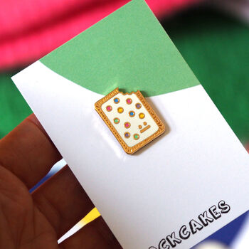 Pop Tart Biscuit Enamel Pin, 7 of 8