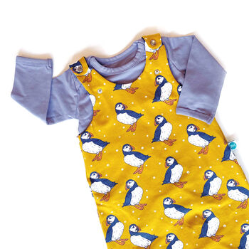 Puffin Organic Dungarees, 3 of 3