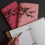 Personalised Leather Books Japanese Blossom, thumbnail 7 of 10