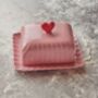 Love Heart Ceramic Butter Dish, thumbnail 3 of 3