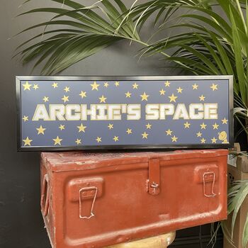 Personalised Hidden Planets Children's Space Lightbox, 3 of 7
