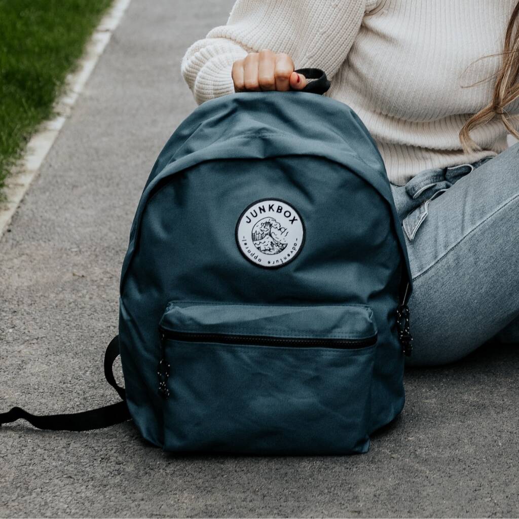 Recycled Classic Rucksack By Junkbox Apparel | notonthehighstreet.com