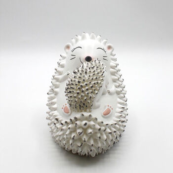 Mother And Baby Hedgehog Night Light Lamp, 4 of 5