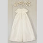 Personalised James Silk Christening Gown, thumbnail 3 of 12