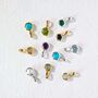 Genuine Birthstone Gold Plated Charm Pendants And Necklaces, thumbnail 6 of 11