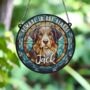 Bernese Mountain Dog Memorial Suncatcher, thumbnail 2 of 5