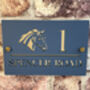 Personalised Horse Head Design House Acrylic Number Sign, thumbnail 5 of 6