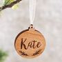Personalised Proposal Christmas, Marry Me Decoration, thumbnail 5 of 8