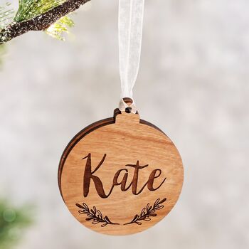 Personalised Proposal Christmas, Marry Me Decoration, 5 of 8