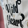 African Safari Wild Heart Bride Leather Jacket, thumbnail 8 of 10