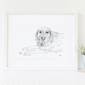 Personalised Pet Line Drawing, 7 of 11