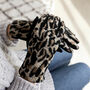 Leopard Print Gloves, thumbnail 2 of 7