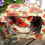 Large Cup And Saucer In Vibrant Red Poppy Design, thumbnail 8 of 8