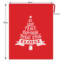 Large Christmas Sack Personalised Tree Design, thumbnail 4 of 4