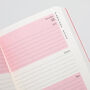 2026 A6 Day A Page Diary Matilda Moo Personalised Gift, thumbnail 7 of 12