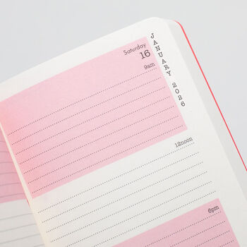 2026 A6 Day A Page Diary Matilda Moo Personalised Gift, 7 of 12