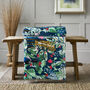 Super Soft Touch Jungle Printed Throw 140x180cm, thumbnail 1 of 3