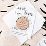 Botanical Save The Dates Magnet Wedding Cards, thumbnail 10 of 10