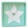 Christmas Edition Mint Star Necklace, thumbnail 1 of 2