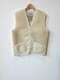 Natural 100% Wool Gilet, thumbnail 1 of 4