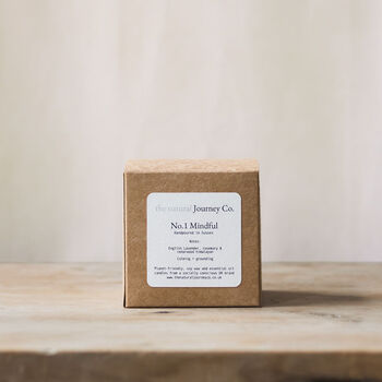 Mindful Aromatherapy Herbal Soy Wax Candle, 3 of 3
