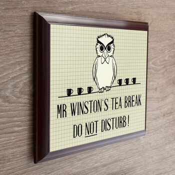 Personalised Teacher's Do Not Disturb Sign, 4 of 4