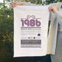 Personalised 40th Birthday Gift Microfibre Tea Towel, thumbnail 6 of 9