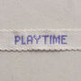 Just To Say 'Playtime' Cross Stitch Secret Message, thumbnail 8 of 9