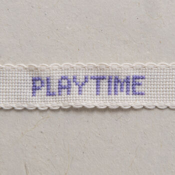 Just To Say 'Playtime' Cross Stitch Secret Message, 8 of 9