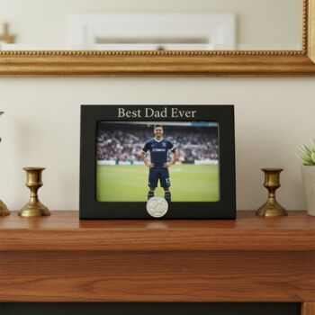 Personalised Football Photo Frame, 6 of 11
