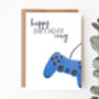 Personalised Adult Birthday Card Gaming, thumbnail 1 of 6