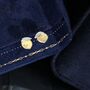 Sterling Silver Lemon Stud Earrings, thumbnail 4 of 12