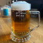 80th Birthday Stein Beer Glass, thumbnail 1 of 6