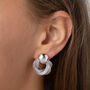 Twisted Rope Love Knot Earrings, thumbnail 6 of 6