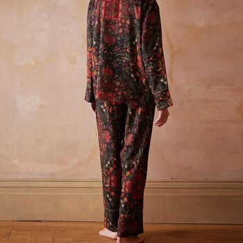 Folksy Fox Pyjamas Black, 3 of 8
