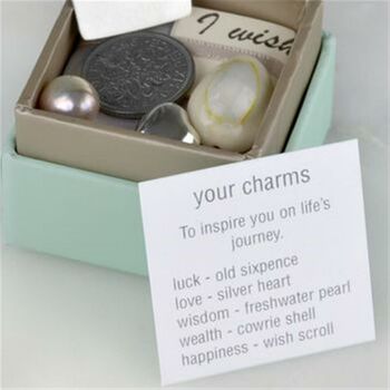 Happy 40th Personalised Box Of Special Keepsake Charms, 5 of 9