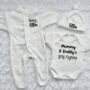 Personalised Premature Baby Clothes | Tiny Baby Gifts, thumbnail 3 of 5