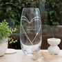 Personalised Barrel Vase With Swarovski Crystals, thumbnail 1 of 7