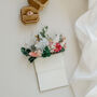 Anastasia Colourful Dried And Preserved Flower Wedding Pocket Square Meadow, thumbnail 1 of 2