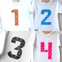 2nd Birthday T Shirt Numbers 1st To 7th, thumbnail 4 of 4